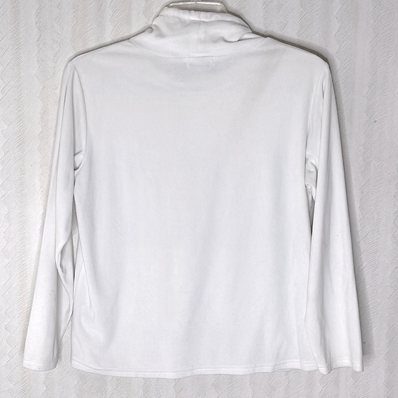 ❤️ BEARPAW Sweatshirt funnel neck drawstring super soft fleece Size M - Picture 4 of 6